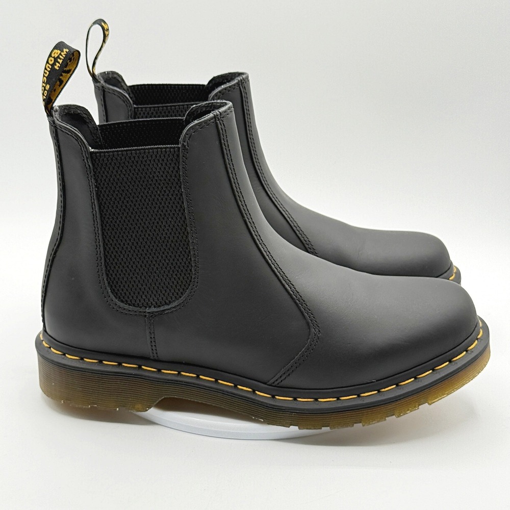 Dr Martens 2976 Chukka Boot / Size 10 Womens / Black Nappa Leather NEW